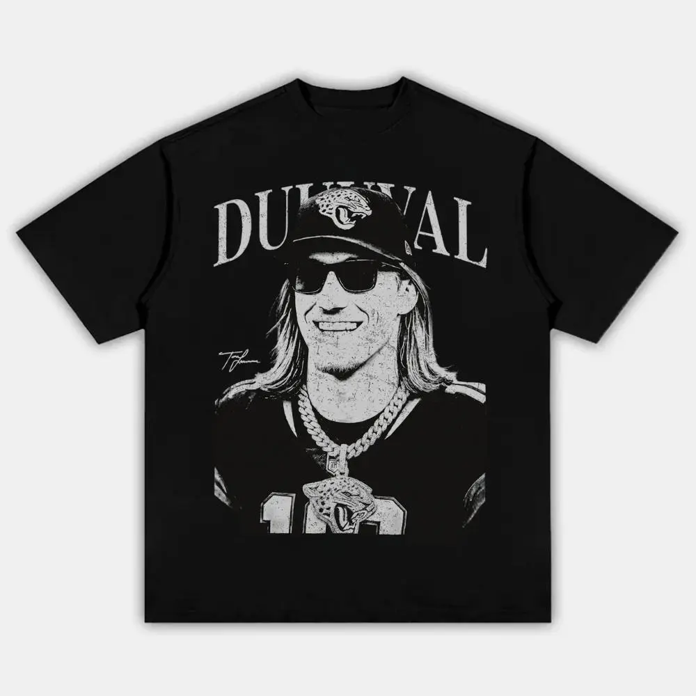 Duuuval Trevor Lawrence Jacksonville Football Unisex T-shirt, Trevor Lawrence Shirt, Graphic T-shirts, Game Day Shirt, Men's Clothing Clothes Merch