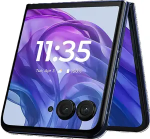 MOTOROLA MOTO RAZR+ 2024 XT2451 6.9" FLIP (UNLOCKED)  256GB 5G Midnight Blue Wireless Smartphone Cellphone
