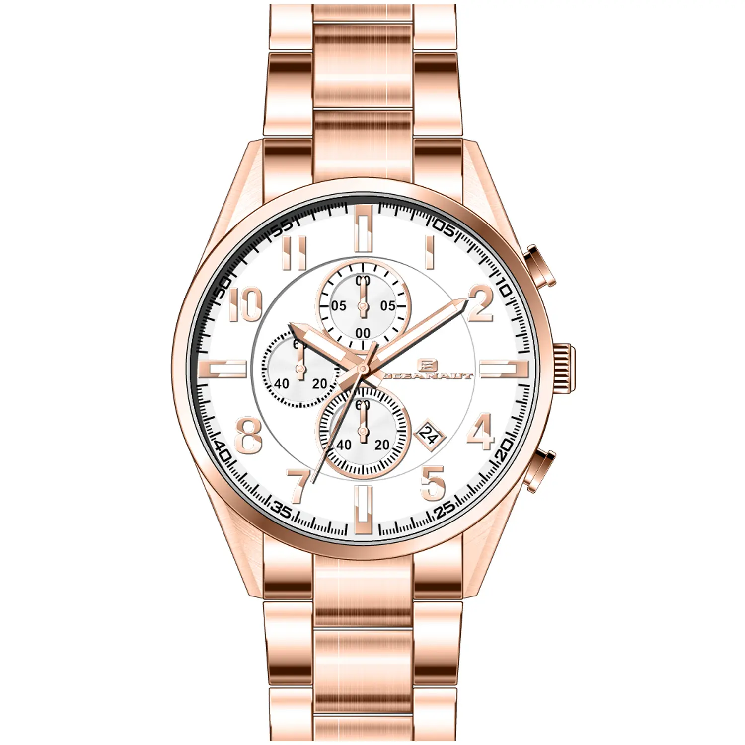 Oceanaut Men's Escapade Silver Dial Watch - OC5855