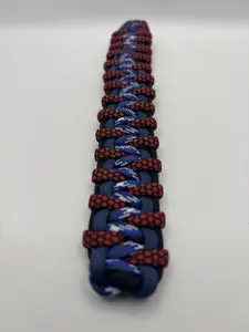 Handmade Cobra Quiver Core Paracord Bracelet - 550 Paracord, No Clasp, Slip-On Fit, Durable & Comfortable, Ideal for Everyday Wear & Outdoor Use