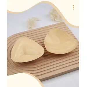 Double-Sided Sticky Bra Invisible Inserts Push up Breast Enhancers Pads Reusable Padded Ultra Lift Inserts Adhesive Bra Pads Bikini Womenswear Accessories Strapless Underwear Lady Women Comfort snowy