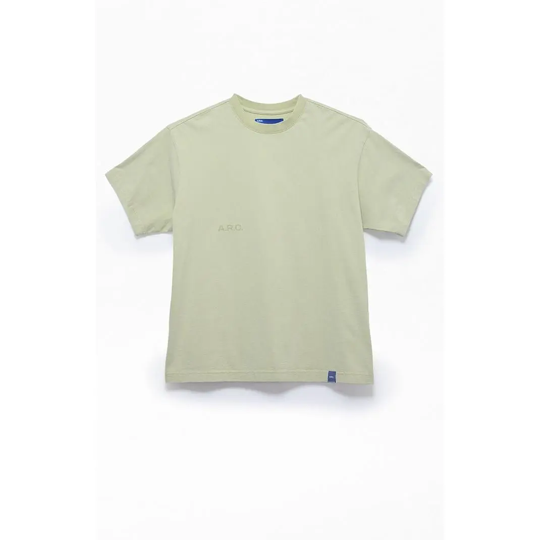 A.R.C. Men's Green Vintage Wash Heavyweight T-Shirt