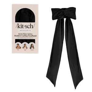 Kitsch Black Set & Flow Active Curling Headband