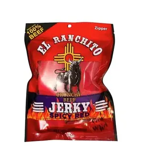 El Ranchito Crunchy Beef Jerky Net Wt. 2 oz
