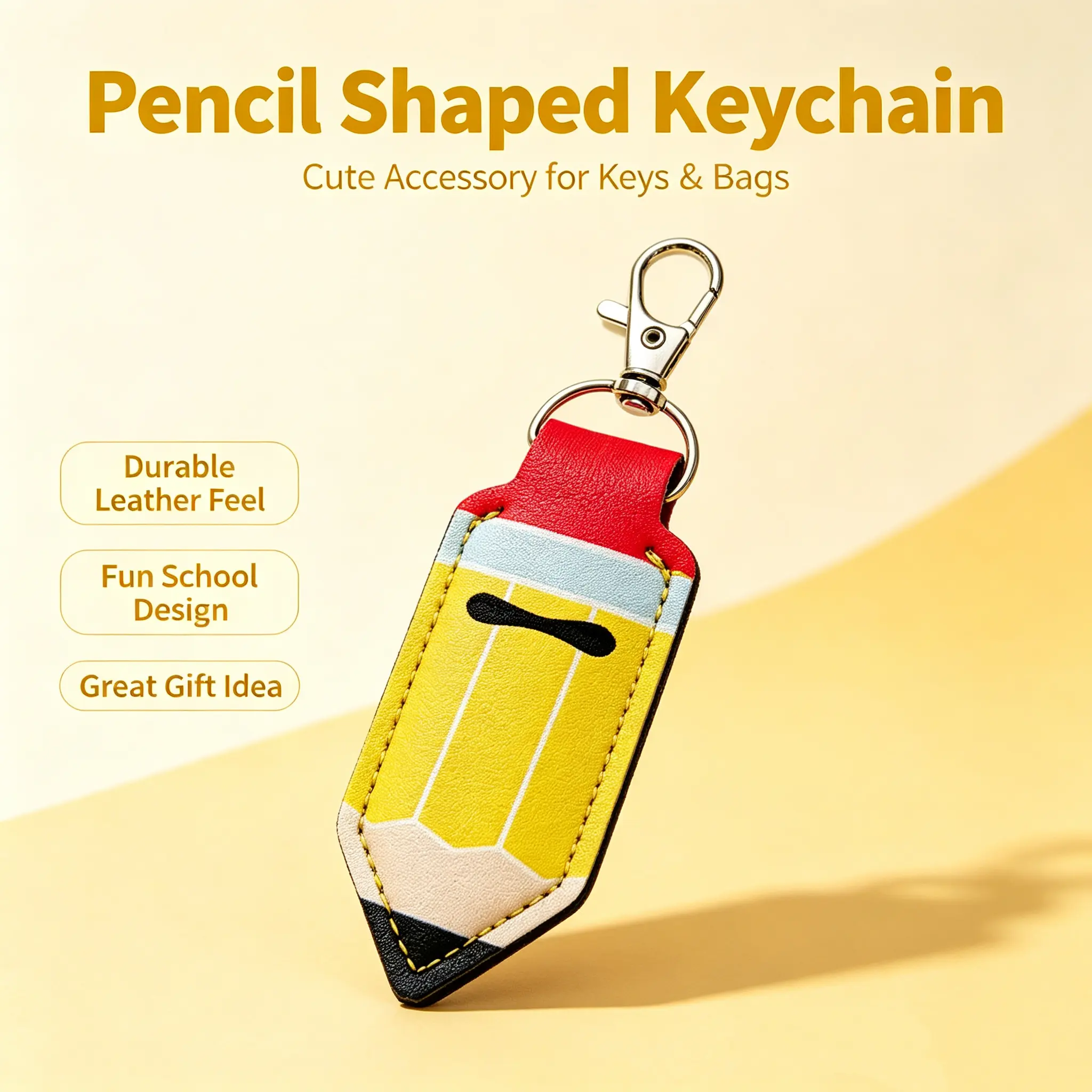 2-Pieces Back to School Lipstick Holder Keychain Bulk Appreciation Gift for Women Teacher Student for Party Favor Goodie Bag Stuffers Funny Lip Balm Lipstick Keychain Hold Bulk Portable Lip Balm Bag with Hook Thank You Teacher Gift