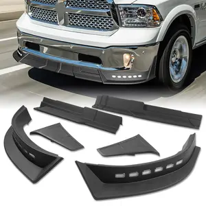 STP-Style Front Bumper Lip LED Sequential Running Lights Compatible with 2013-2018 Ram 1500 / 2019 - 2024 Ram 1500 Classic Bumper ( For Models With 2-Piece Bumper Type )