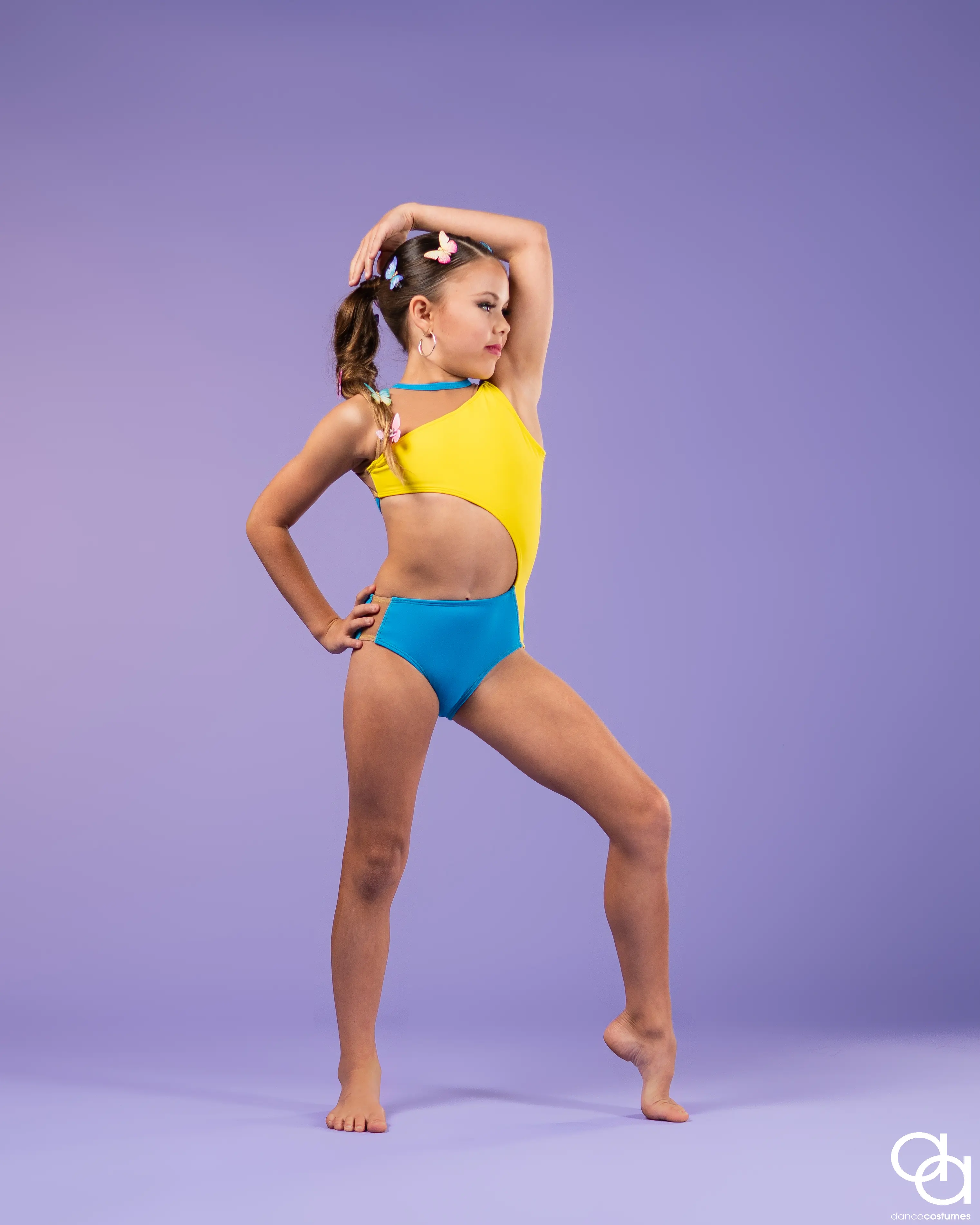 CORAL MOSAIC LEOTARD - ON SALE