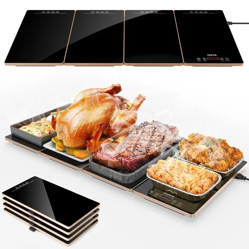 4 Plates black