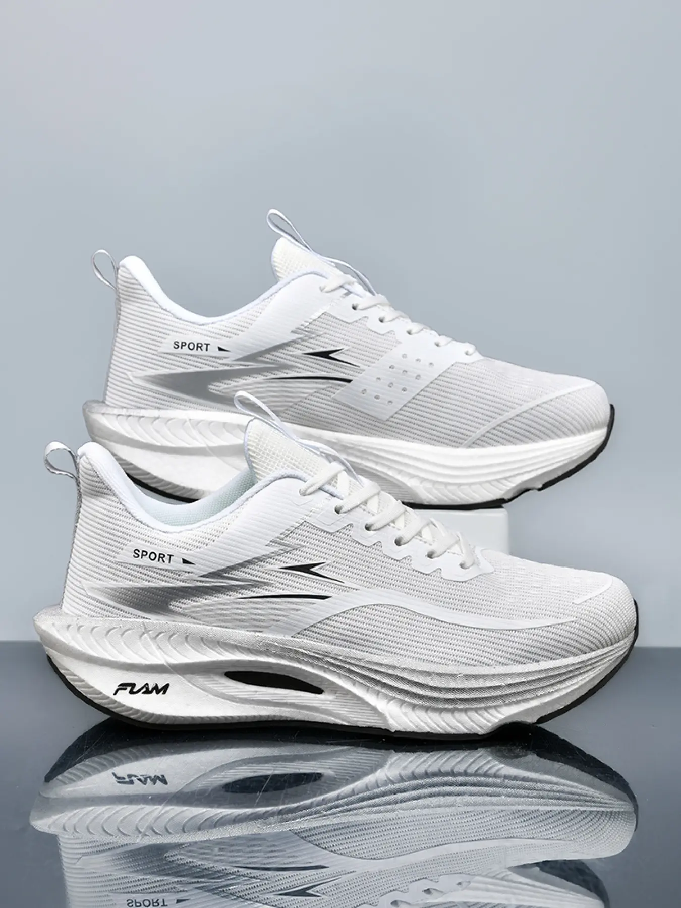 Soft Sole Entry-level Running Shoes | Skin-friendly Sweat-proof Fabric | Weight-reduced Design | Beginner Sports Protection Shoes Breathable Running Shoes Sporty Running Shoes