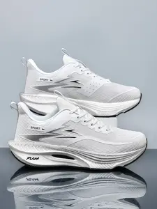 Soft Sole Entry-level Running Shoes | Skin-friendly Sweat-proof Fabric | Weight-reduced Design | Beginner Sports Protection Shoes Breathable Running Shoes