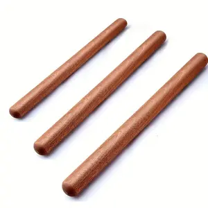 Wooden Rolling Pin, 1 Count Non-stick Dough Roller, Kitchen Baking Utensils for Pastry, Pizza, Pie, Cookie, Dumpling, Noodle, Kitchen Accessories