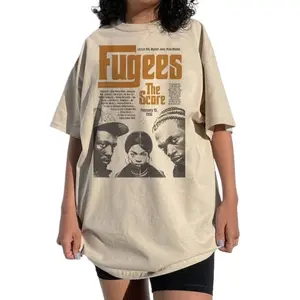 [Sale up to 30%] Lauryn 90s Music Shirt, Fugees Unisex Shirt The Fugees The Score Shirt, Fan Gift Classic 90s Shirt Cotton