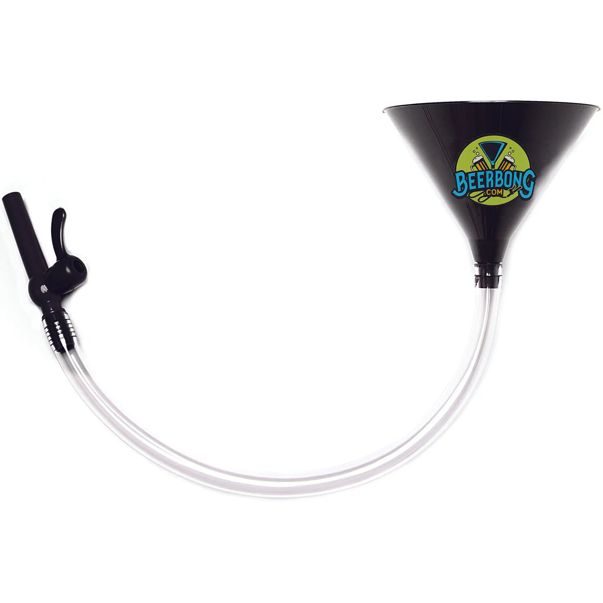 Beer Bong with Valve - 2 Ft. Tube Beer Funnel Beer Bong with Valve - 2 Ft. Tube Beer Funnel