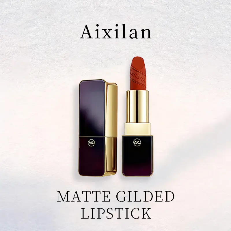 AX AIXILAN Super Stay Lip Tint, 12HR Smudge-Proof, Long-Lasting Cosmetic with Lightweight Formula for Everyday Glam, Perfect Christmas Gift, Acne Prone, Christmas Present, Dull, All Skin Types, Combination, Single Item, Long-Wearing, Alcohol-Free, Matte L