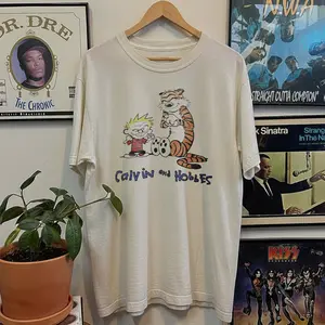 90S Calvin And Hobbes Graphic Tee - Design & Printed In The USA