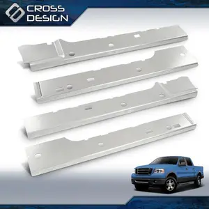 CROSSDESIGN Inner Rocker Panel Pair Car Accessories, Vehicle Parts Fit For 2004-2008 Ford F-150 4-Door Extended Cab