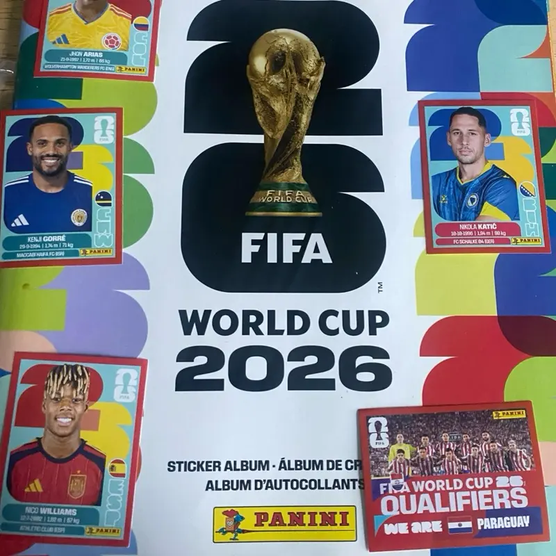 PANINI 2026 FIFA World Cup Random Red-Border Collectible Sticker