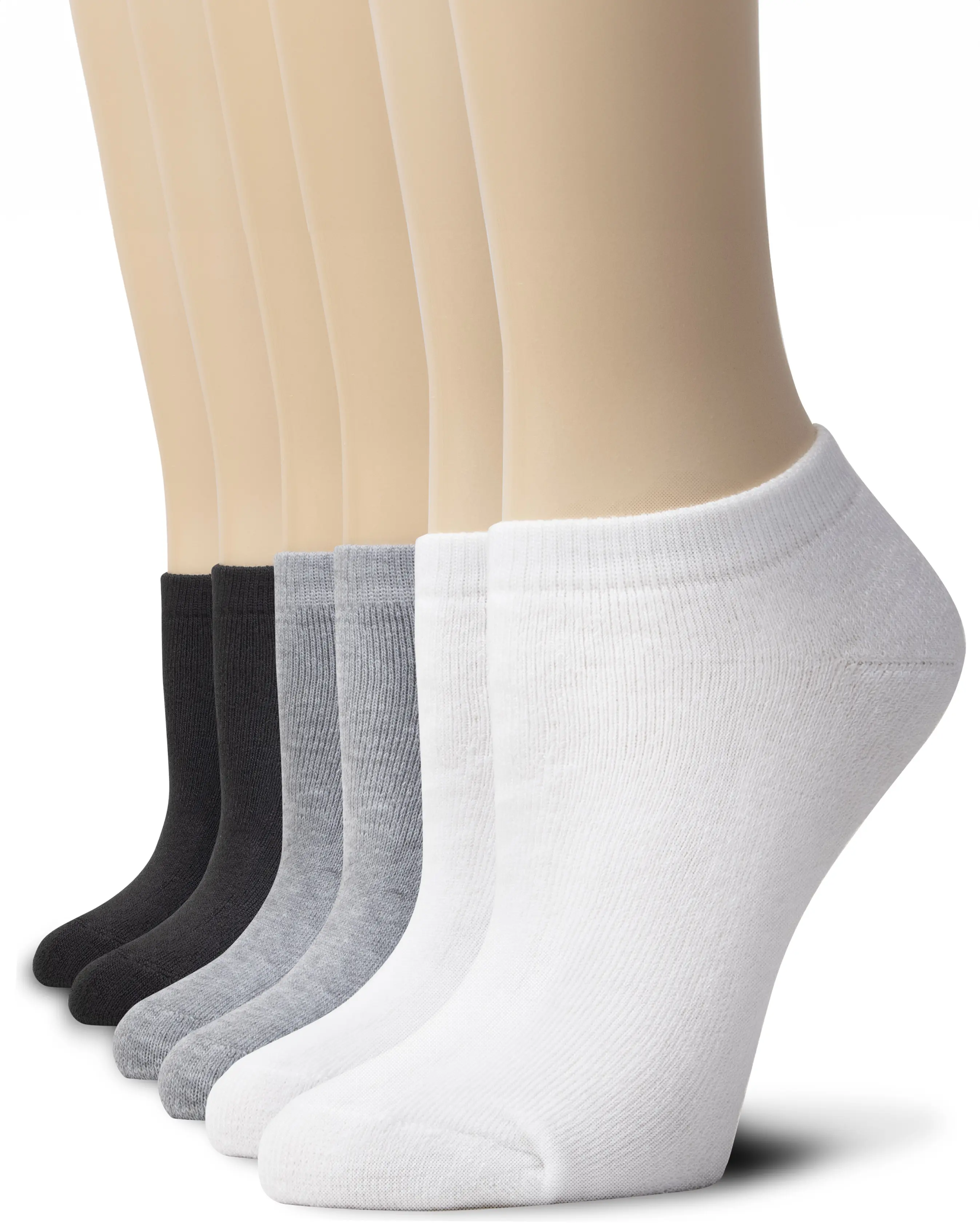 Nevend Performance Heavy Cushioned Running Sports Ankle Breathable Socks For Men and Women Comfort Low Cut Quarter Athletic Socks 6 Pairs