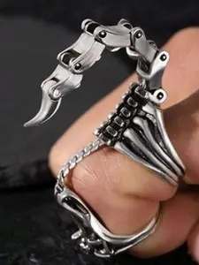 1pc Unique and Movable-jointed Scorpion Ring in Punk Gothic Hip-hop Style, Suitable for Both Men and Women To Wear, Suitable for Music Festivals, Parties and Halloween Events, Statement Ring Unique Rings