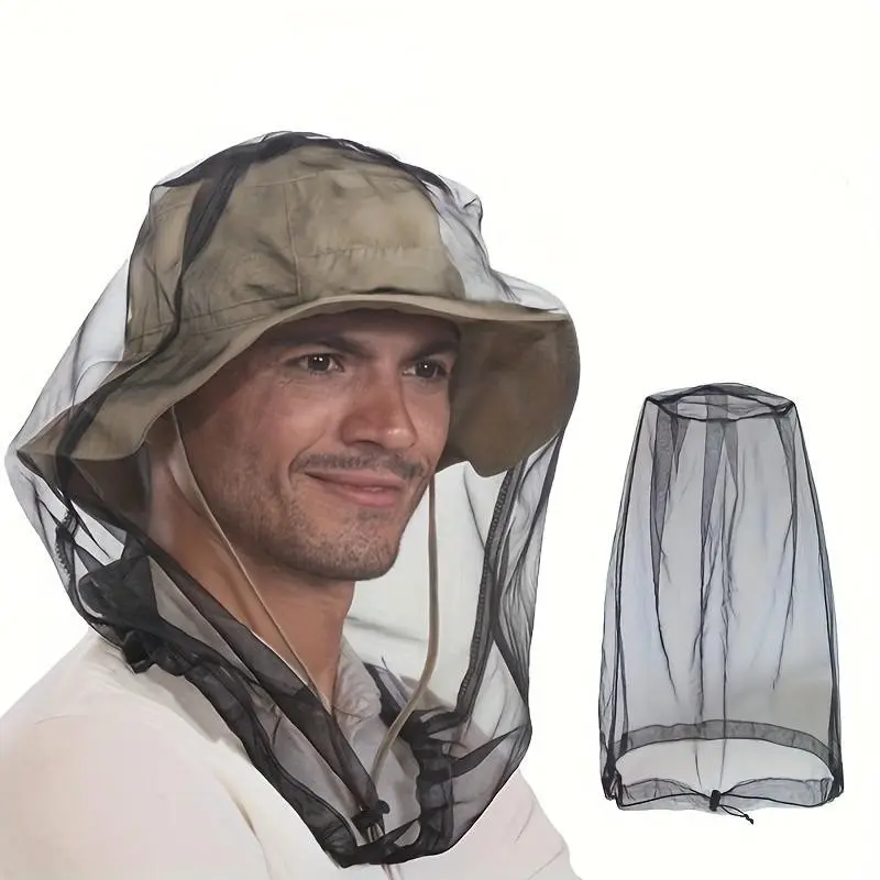 Premium Mosquito Net Outdoor Protector Made of Quality Materials, Ultra-Fine Mesh, Effective Insect Protection, Soft Durable Design for Small Flies, Garden, Safety