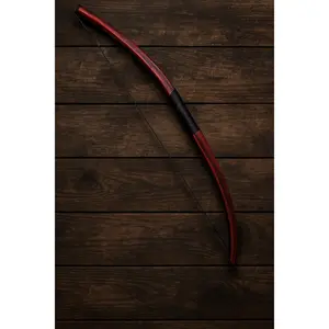Dielast Longbow - Deep Red Finish