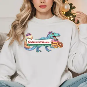 Princess Donut And Mongo T-Shirt/Sweatshirt/Hoodie - Goddammit Donut Tee, Dungeon Crawler Carl Fan, Cat Lovers, DCC Merch, Sci Fi Fantasy