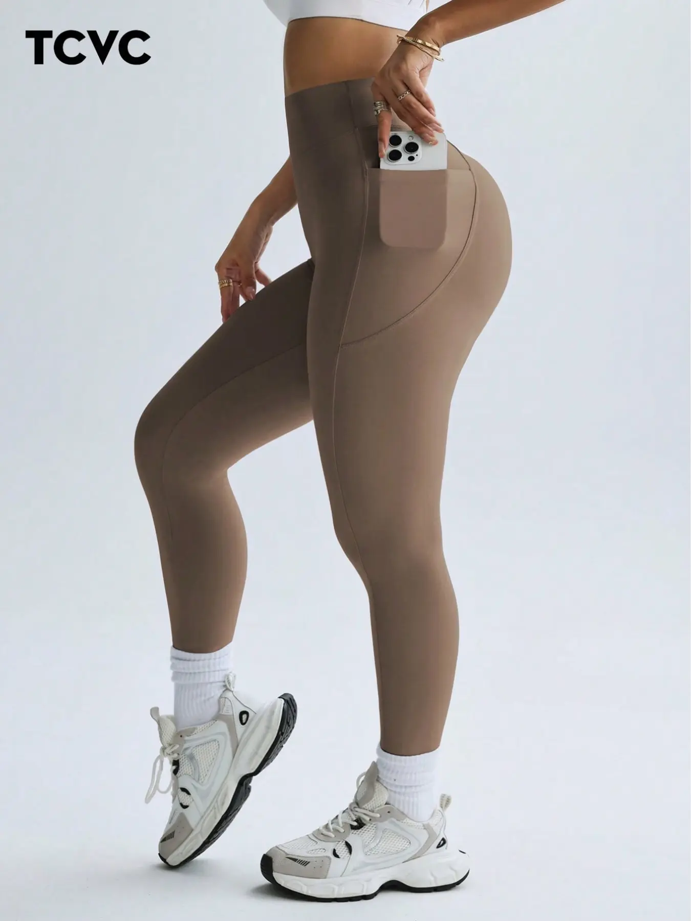 Women's High Waist Sporty Skinny Trousers, Activewear Bottoms, Athletic Pants, Athleisure Pants, Breathable Moisture-Wicking Fabric, Ideal for Running, Yoga, Gym, Comfortable Fit