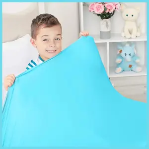 Sensory Compression Blanket | Spandex Bed Sheet for Kids & Adults | Deep Relaxing Feeling, Release Oxytocin | Helps With: SPD, Anxiety, ADHD, Autism and More | Breathable & Stretchable | Twin Size