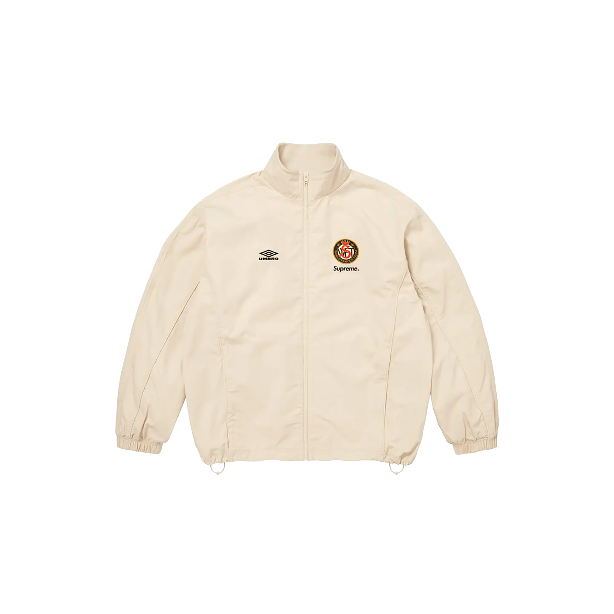 Umbro® Cotton Ripstop Track Jacket "SS26 - Stone" SU27025