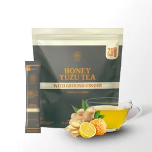 Harmony Matcha Yuzu Tea – Premium Shade-Grown Japanese Matcha, Sweetened with Organic Sugar, 20 Servings