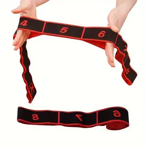 1pc Stretching Resistance Bands - Colorful, Durable Polyester Pull Ropes for Yoga, Dance, and Fitness Training, Perfect for Shoulder Opening Exercises, Dance Training Aid | Vibrant Resistance Bands | Durable Polyester Bands