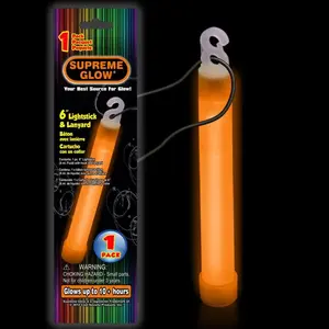 6 Glow Stick - Orange