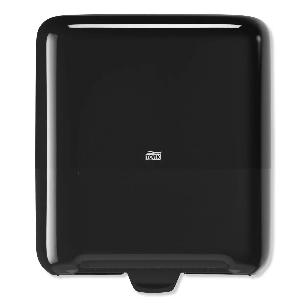 212 MAIN Tork Elevation Matic Automatic Roll Hand Towel Dispenser, Black, 13.2x8.1x14.65 in, High Capacity, Bathroom Fixture Accessory, Automatic Dispenser