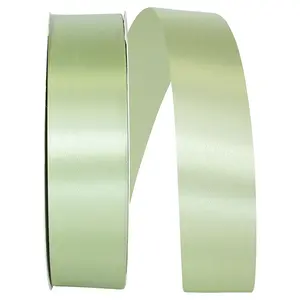 Florist Ribbons:  Acetate / Satin - Supreme Cooler Ribbon -- Mint Color --- Various Sizes