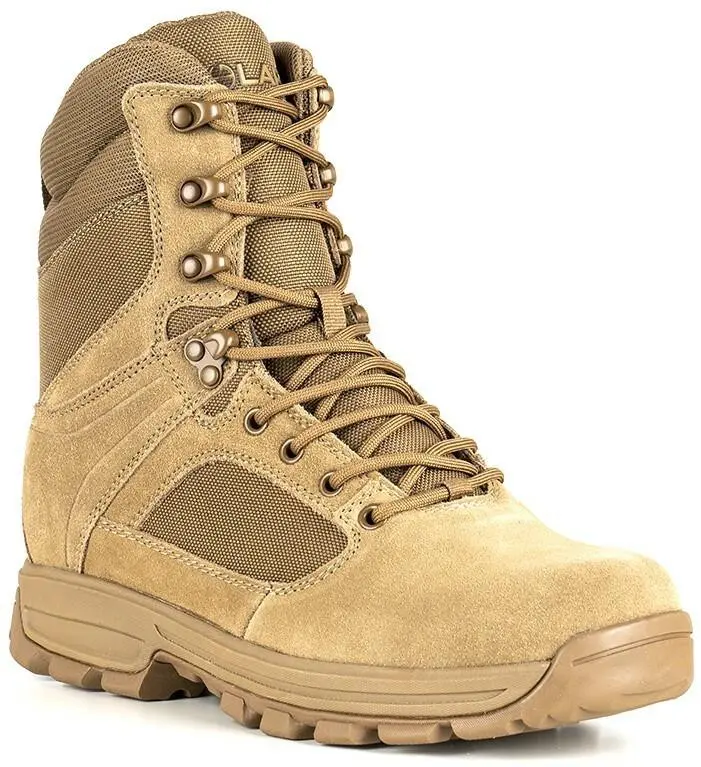 LA Police Gear Sector Coyote 8" Side-Zip Duty Boot