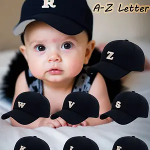 26-Letter Baseball Cap, Adjustable Children's Baseball Cap, Unisex Design for Boys and Girls, Durable and Comfortable, Suitable for Sports and Casual Wear, Durable Material 1-3Y