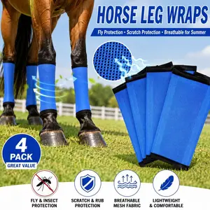 Professional Horse Protection Gear, Horse Leg Guards, Leg Wraps, Hoof Protectors, Mosquito & Fly Repellent, Horse Mask, Equestrian Supplies