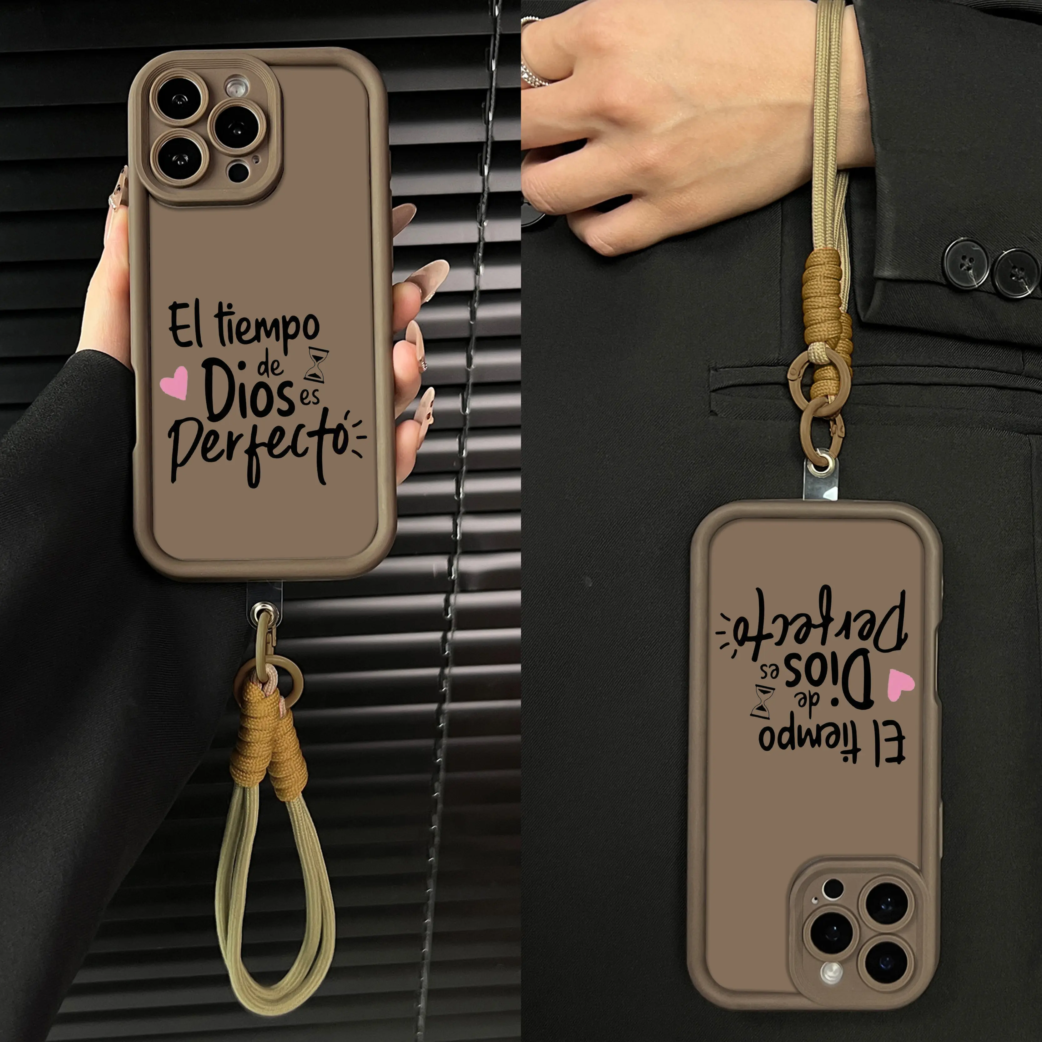 Portable religious women's TPU shock-absorbing phone case, lightweight and durable, with exquisite colors, compatible with iPhone 17 Pro Max 16 Pro Max 15 Pro 14 13 12 11 and Samsung Galaxy S25 S24 S23 S22 S21 series Christ phone cases. A151