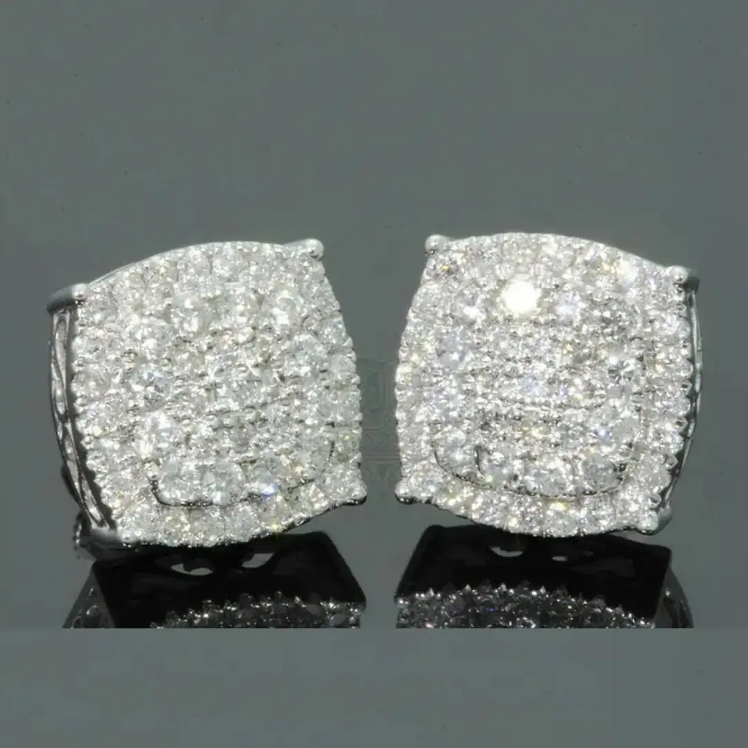 C1：Large Moissanite (Silver Square)