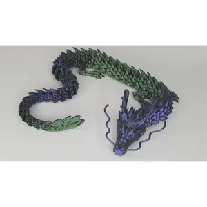 Lava dragon with whiskers