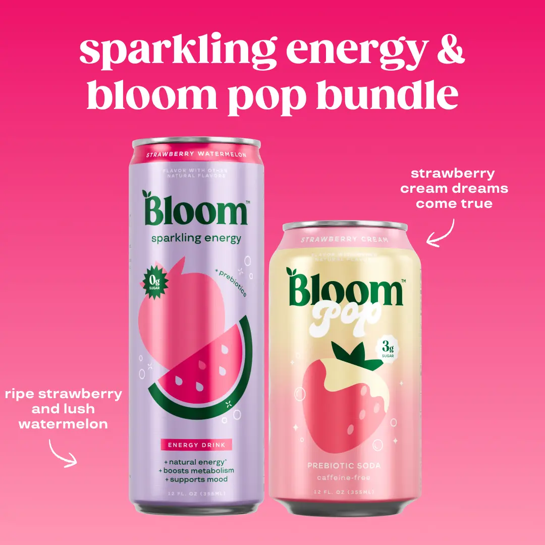 Strawberry Watermelon & Cream - Energy + Pop Soda