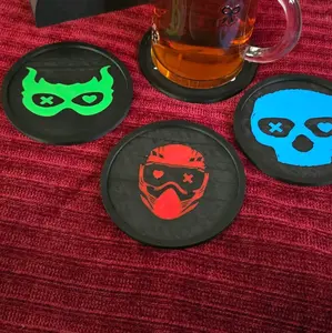 Into Darkness inspired coasters  Durable • Bold design • BookTok ready