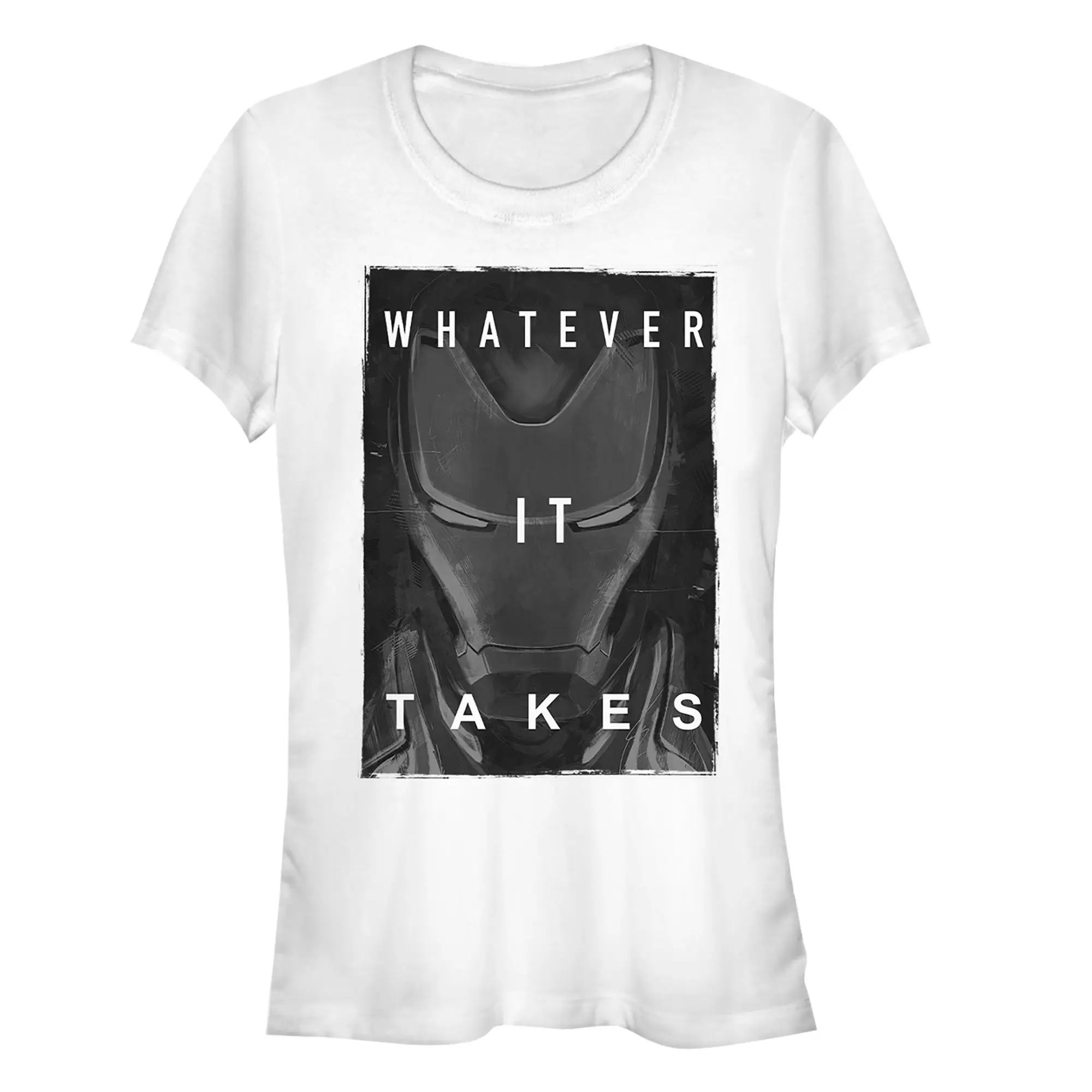 Juniors Womens Marvel Avengers: Endgame Iron Man Whatever It Takes T-Shirt