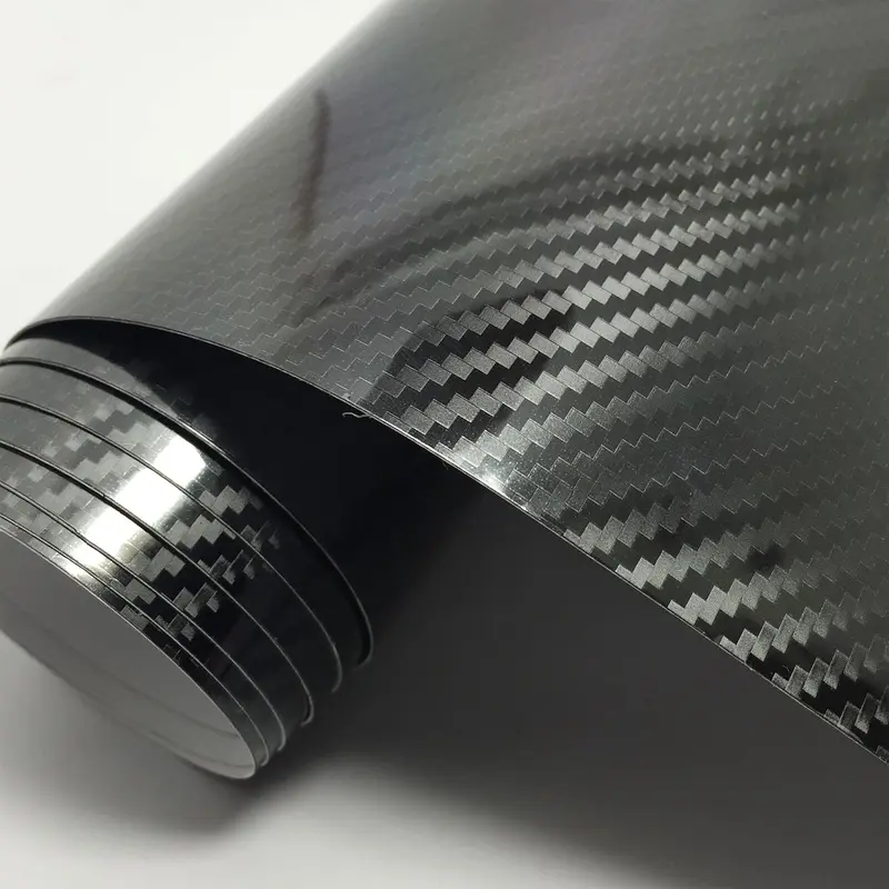 5D Carbon Fiber Ultra Gloss Vinyl Wrap Film – 12" X 60" (5ft X 1ft) – DIY Sticker For Car, Truck, Or Any Surface