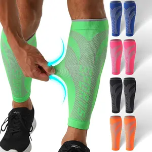 2 Pieces/1 Pair Of High-pressure Compression Leg Sleeves With Elastic Stretch Leg Coverage And Footless Sock Support For Men And Women - Ideal For Marathon Running, Soccer, Golf, Gym, Hiking, Rock Climbing, And Everyday Life!