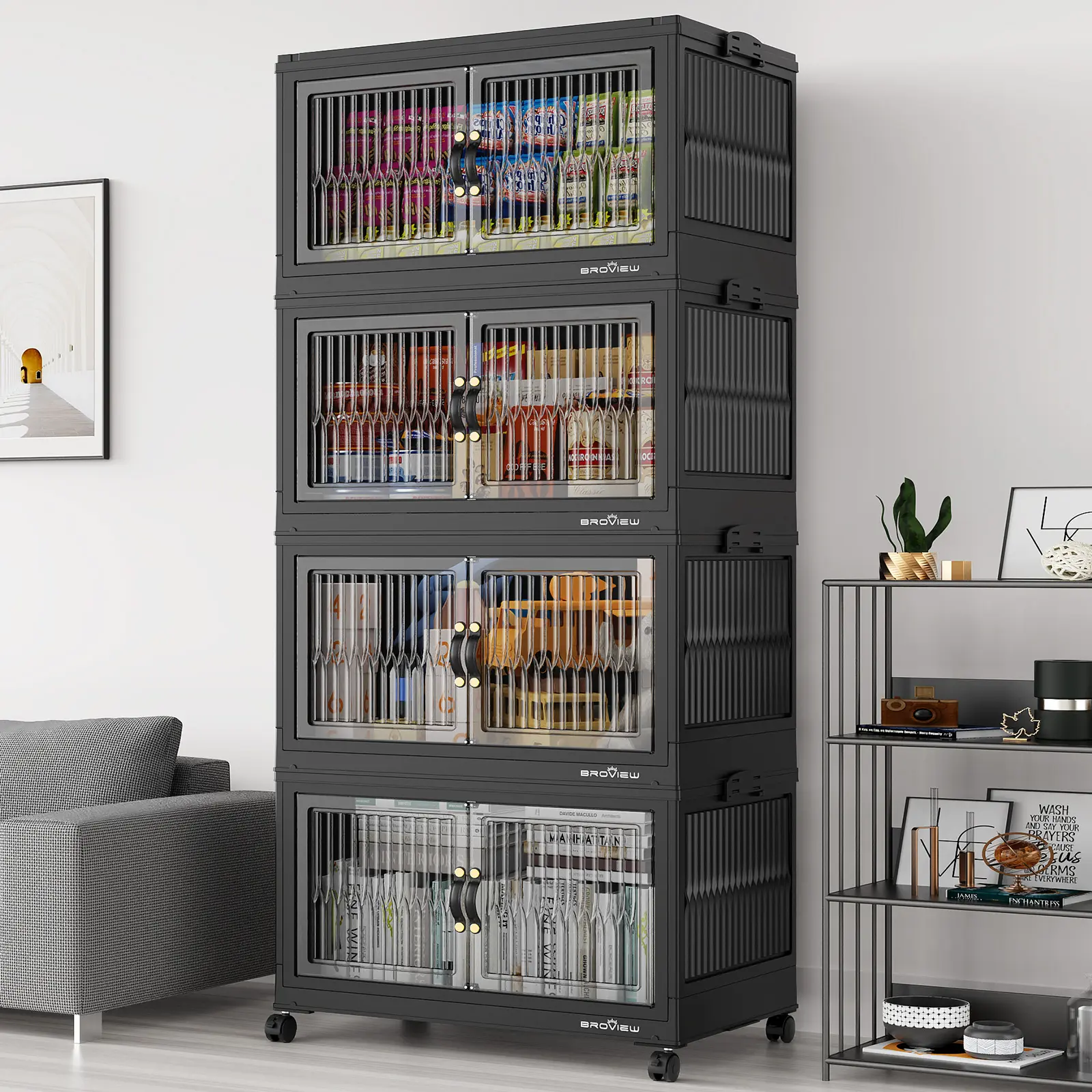 Black 480Qt-4Pack