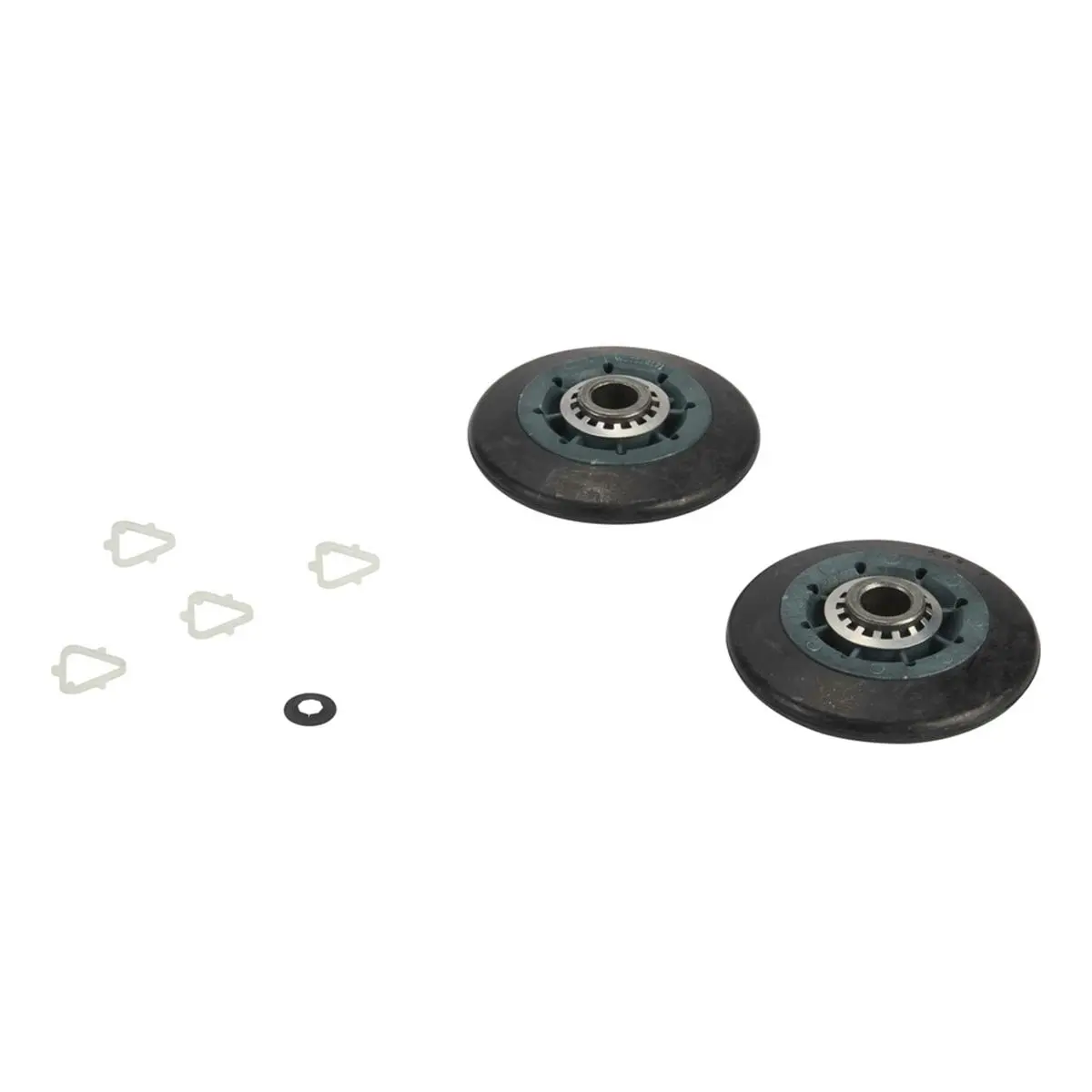 Whirlpool 349241T Genuine OEM Dryer Drum Roller Support - Balanced Spin, Quiet Operation, Self-Lube Household Appliance Part That Enhances Equipment Performance, Easy Diy Install