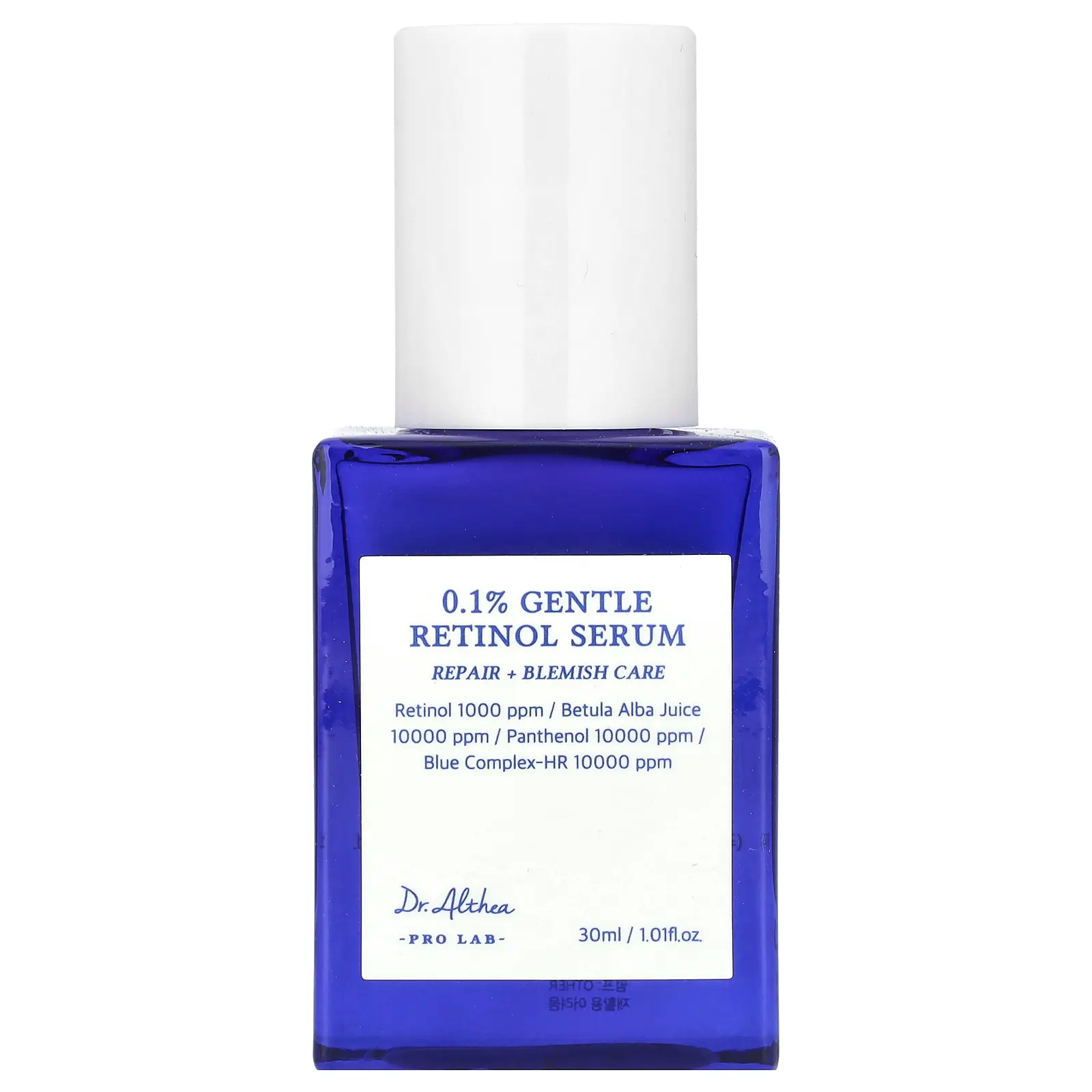 Dr. Althea 0.1% Gentle Retinol Serum, 1.01 fl oz (30 ml)