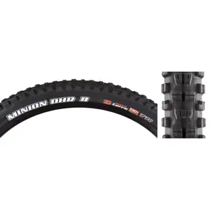 Maxxis Minion DHR II Tire / 27.5 x 2.8 Tubeless Folding BLK 3C MaxxTerra EXO+