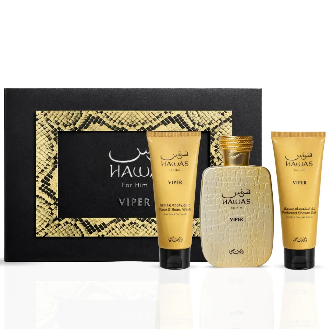 Hawas Viper 3-Piece Perfume Gift Set by Rasasi